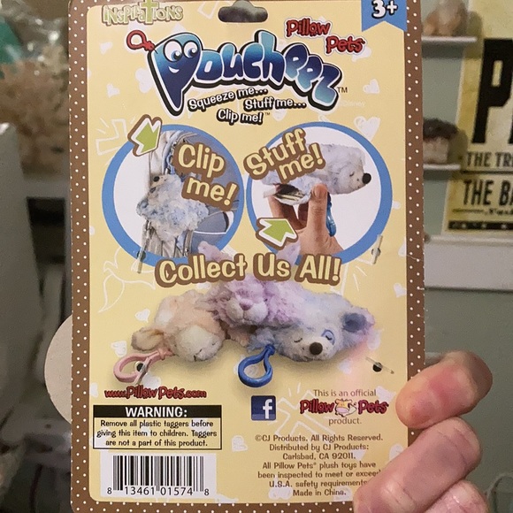 Poucheez Pillow Pets Inspirations Bag Clip - Picture 8 of 8